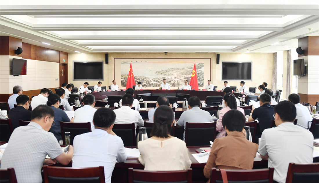 市委黨的建設工作領導小組召開會議